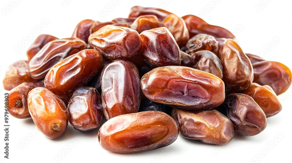 dates isolated on white dates isolated on white
