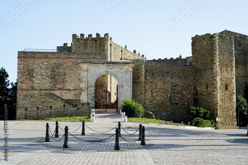 Miglionico, Castello del Malconsiglio e villaggio , Matera, Basilicata, Italia photo