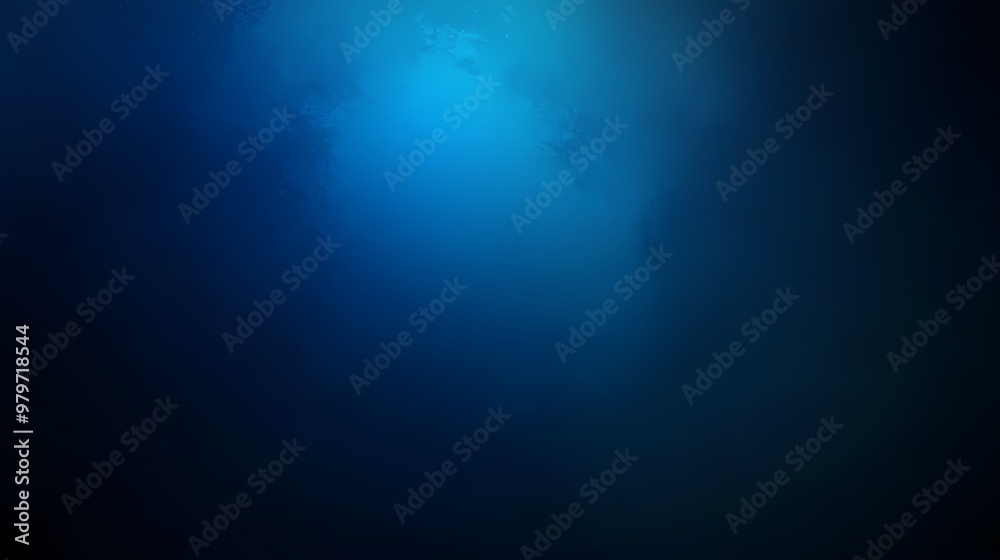 Obraz premium Deep Blue Abyss