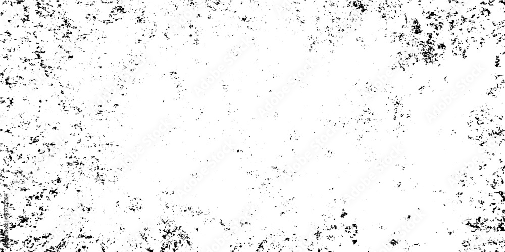 Grunge background black and white. Texture of chips, cracks, scratches, scuffs, dust, dirt.black on white old rough grunge and white rough vintage distress background.Vintage black and white surface.