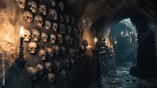 Haunting Catacombs: A Macabre Underworld Revealed photo