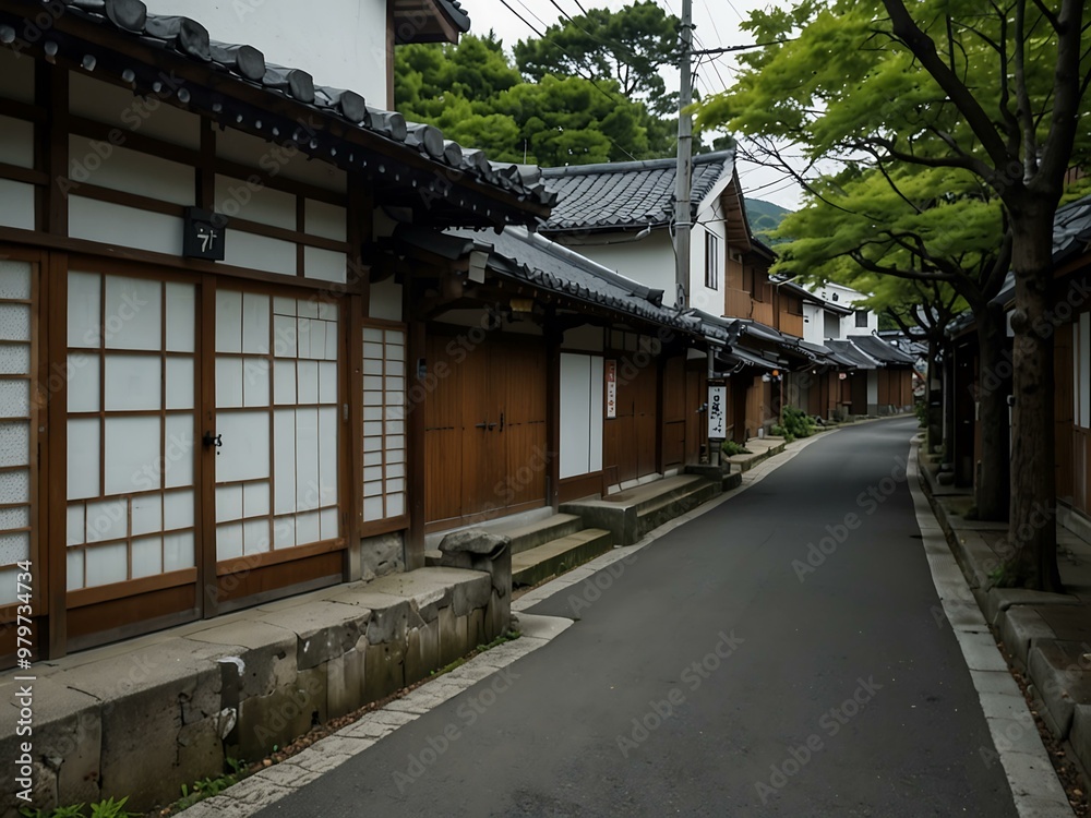 Gujo Hachiman townscape, Gifu Prefecture. Gujo Hachiman townscape, Gifu Prefecture.