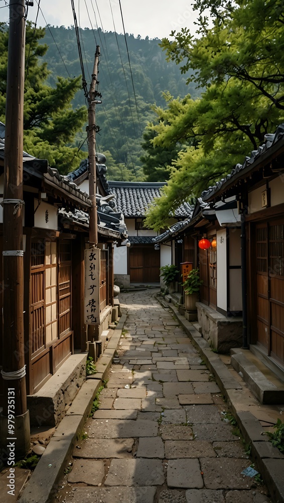 Gujo Hachiman's historic streets in Gifu Prefecture. Gujo Hachiman's historic streets in Gifu Prefecture.