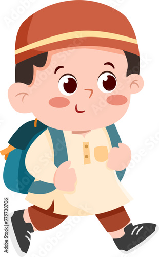 Student Back to school Illustration