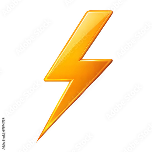 Yellow lightning bolt icon on a black background, symbol of energy, electricity, and power. Free Download Yellow lightning bolt icon on a black background, symbol of energy, electricity, and power. - GFXLoad