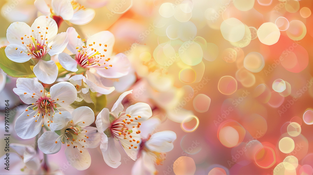 Blur spring flowers background. Pink blossom flowers background. Blossom in spring Blur spring flowers background. Pink blossom flowers background. Blossom in spring