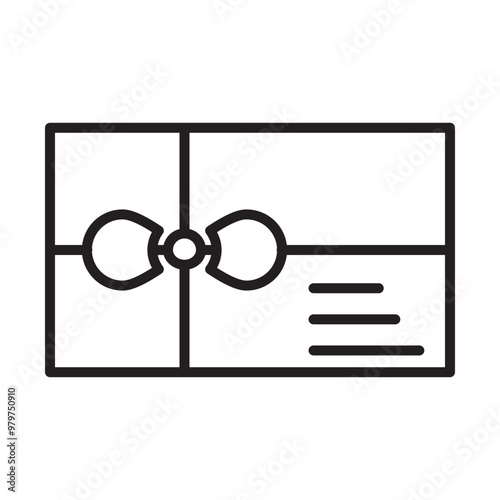 Gift Card Icon Deign