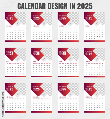 Calendar Design for any business company.