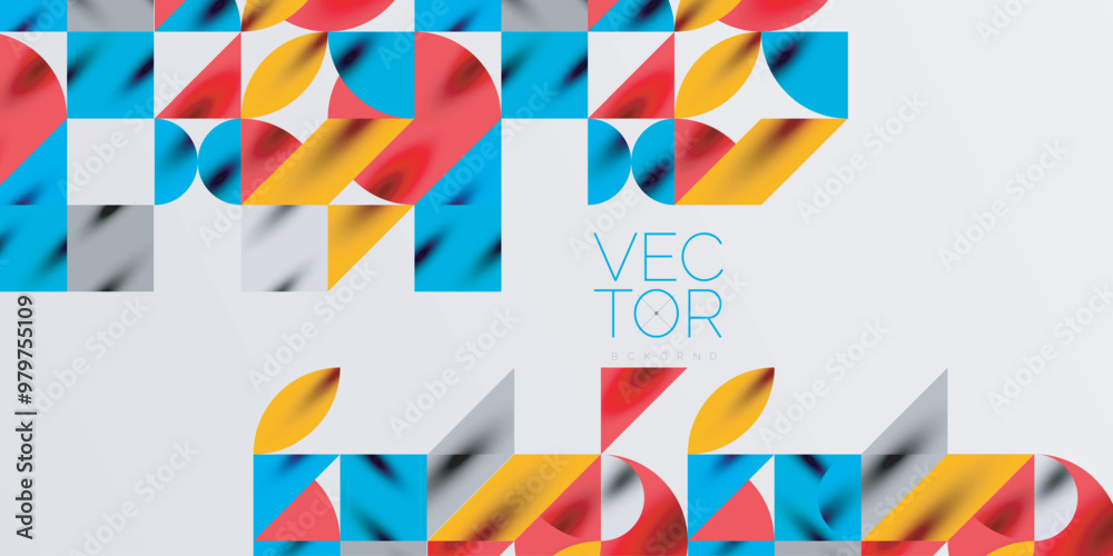 Triangles, round triangles and circles techno art. Vector Illustration For Wallpaper, Banner, Background, Card, Book Illustration, landing page Triangles, round triangles and circles techno art. Vector Illustration For Wallpaper, Banner, Background, Card, Book Illustration, landing page