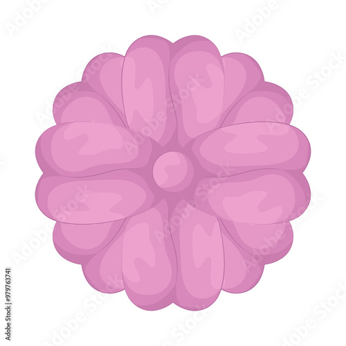 Illustration of cosmos flower  photo