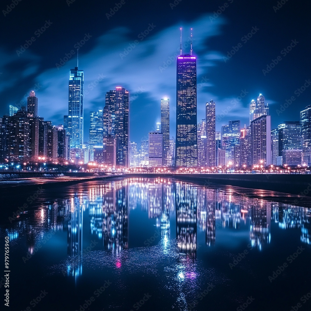 Fototapeta premium night life