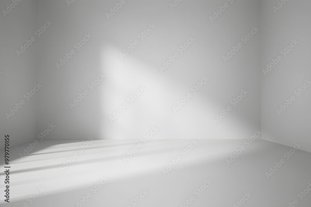 Abstract empty white and gray gradient soft light background of studio room for art work design. Abstract empty white and gray gradient soft light background of studio room for art work design.