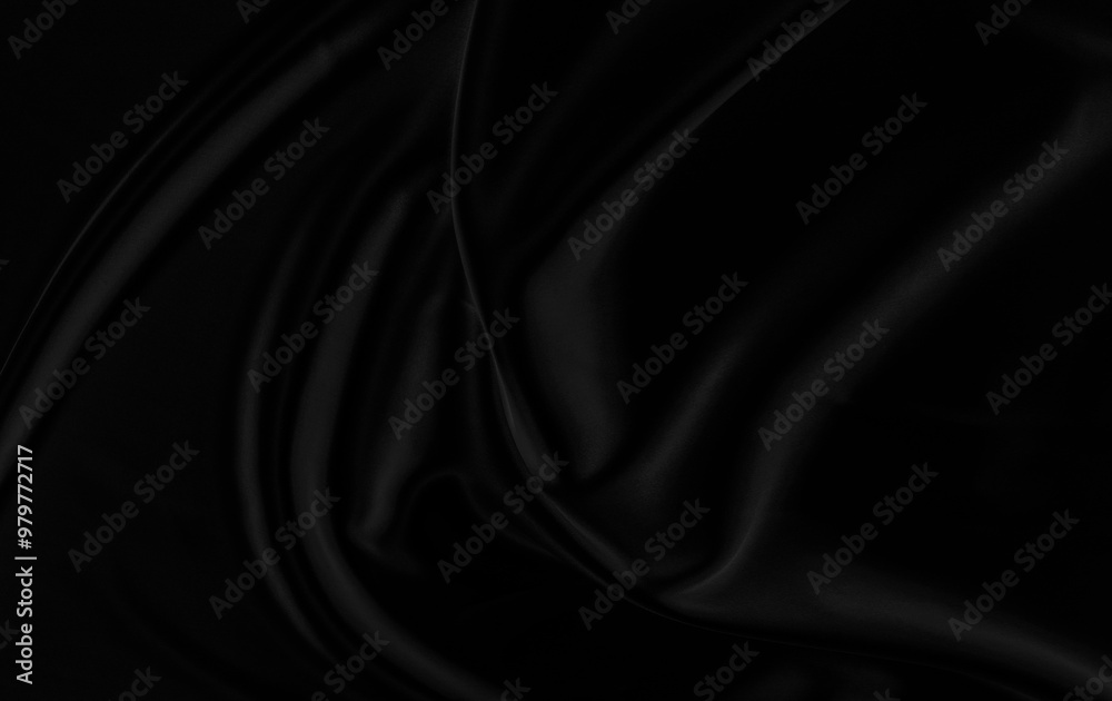 Black gray satin dark fabric texture luxurious shiny that is abstract silk cloth background with patterns soft waves blur beautiful. Black gray satin dark fabric texture luxurious shiny that is abstract silk cloth background with patterns soft waves blur beautiful.