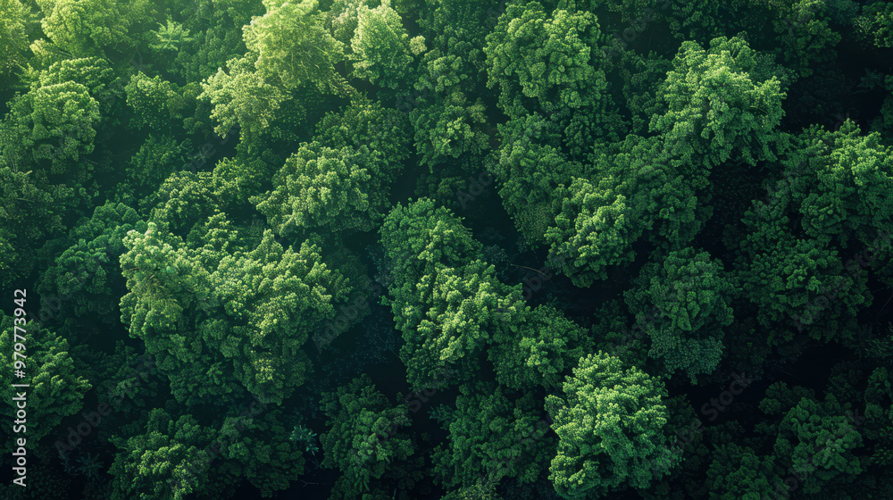 The Lush Green Tree Canopy The Lush Green Tree Canopy
