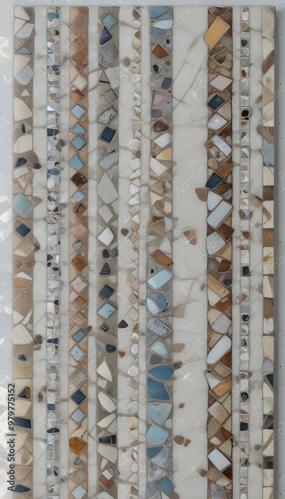 Fototapeta premium Assorted colorful gemstones and minerals arranged