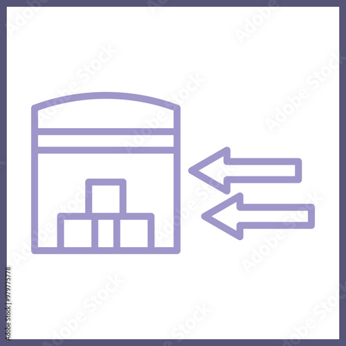 Stockroom Icon Deign