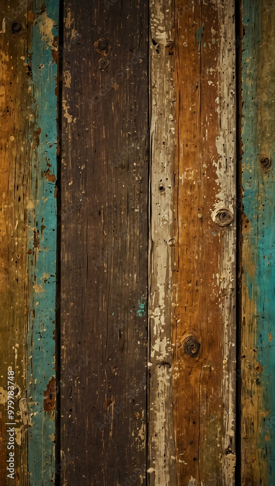 Old grunge painted wood texture. Old grunge painted wood texture.