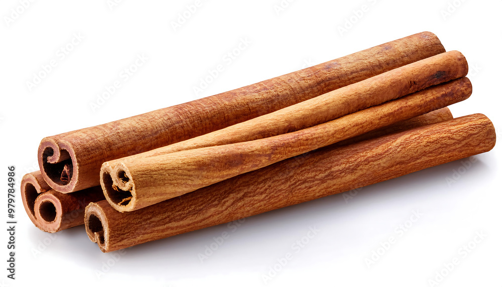Cinnamon sticks set – A realistic illustration of cinnamon sticks, isolated on a white back_1(168) Cinnamon sticks set – A realistic illustration of cinnamon sticks, isolated on a white back_1(168)