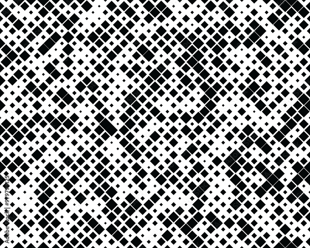 Black mosaic of random sizes square, seamless pattern background, fashion design Black mosaic of random sizes square, seamless pattern background, fashion design