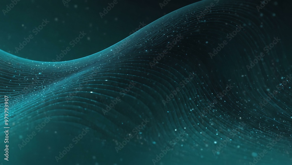 Turquoise gradient with dynamic curve lines.1 Turquoise gradient with dynamic curve lines.1
