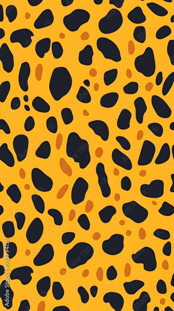Leopard Skin Spots, on Yellow Background, Abstract Image, Texture, Pattern Background, Wallpaper, Cover and Screen of Smartphone, PC, Laptop, 9:16 and 16:9 Format Leopard Skin Spots, on Yellow Background, Abstract Image, Texture, Pattern Background, Wallpaper, Cover and Screen of Smartphone, PC, Laptop, 9:16 and 16:9 Format