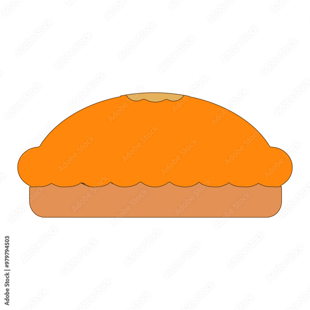 Pie and whole pie, suitable for various purposes such as printed products, merchandise, or digital promotional materials. This pie is depicted in attractive, bright colors, ideal for culinary, fall, Pie and whole pie, suitable for various purposes such as printed products, merchandise, or digital promotional materials. This pie is depicted in attractive, bright colors, ideal for culinary, fall,