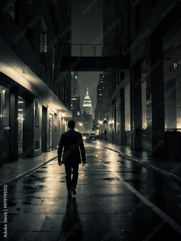 Urban solitude in the midst of rush. Urban solitude in the midst of rush.