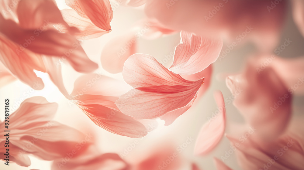 A mesmerizing swirl of soft pink and white petals creating a dreamy, ethereal tunnel effect, evoking a sense of lightness, beauty, and gentle motion. A mesmerizing swirl of soft pink and white petals creating a dreamy, ethereal tunnel effect, evoking a sense of lightness, beauty, and gentle motion.