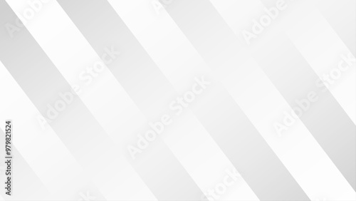 white striped fabric texture background with white shape.