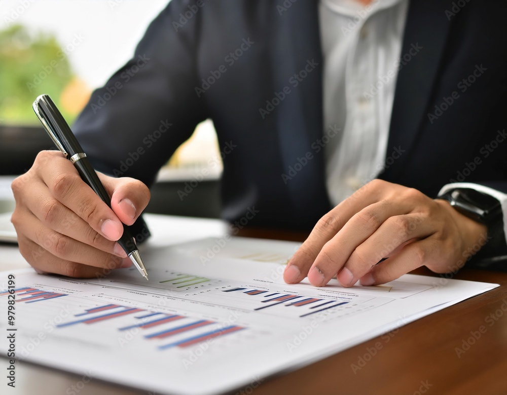 Entrepreneur working on a business plan, illustrating startup, strategy, and business development. Entrepreneur working on a business plan, illustrating startup, strategy, and business development.