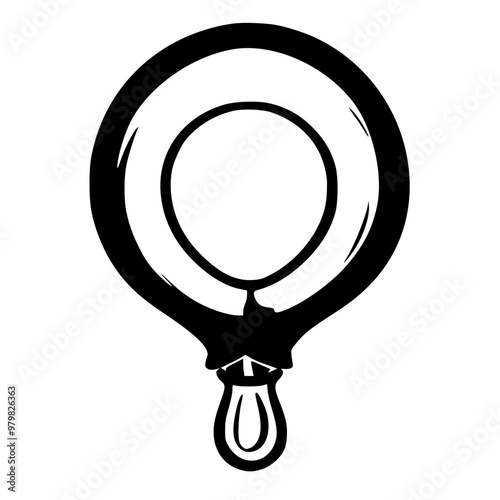 vector magnifying icon