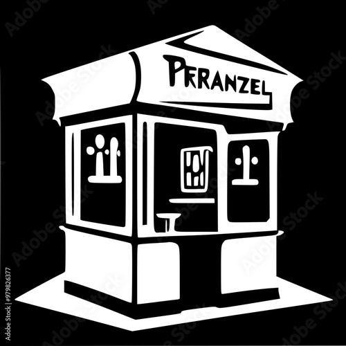 black and white hotel