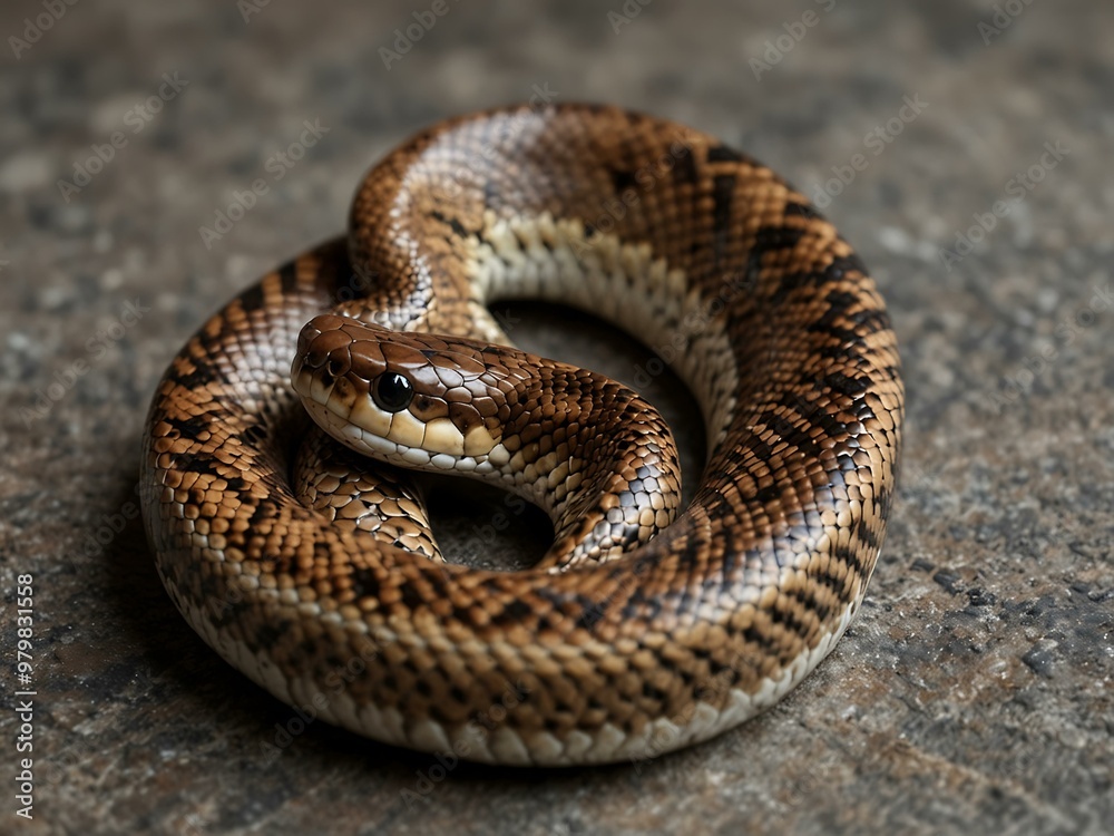 Queen snake's skin with subtle charm, light brown or gray scales. Queen snake's skin with subtle charm, light brown or gray scales.