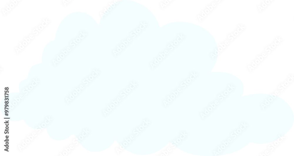 Cloud vector set Cloud vector set