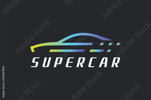 Speed Super Car Logo
