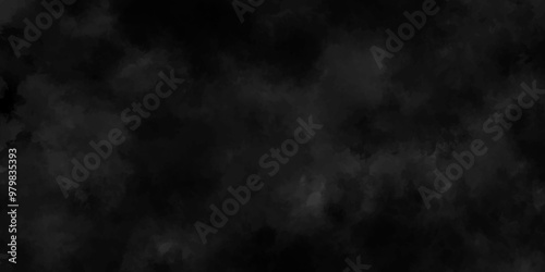 Abstract black fog design with smoke texture overlays. fume overlay design. background with smoke on black and Fog and smoky effect for photos design. Misty fog effect and Isolated black background.