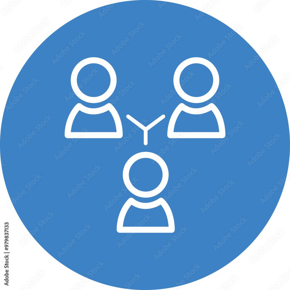 Social network single isolated icon with outline style icon on white background Social network single isolated icon with outline style icon on white background