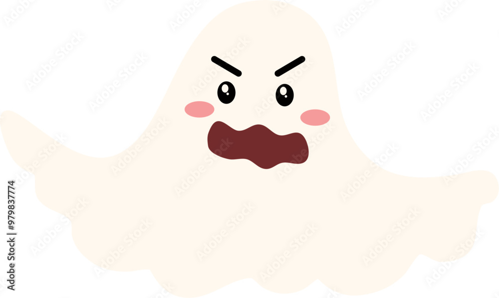 Ghost Halloween illustration Ghost Halloween illustration
