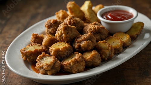 Rocky Mountain oysters, a classic American dish.