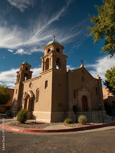 San Felipe de Neri Church in Old Town, Albuquerque. photo