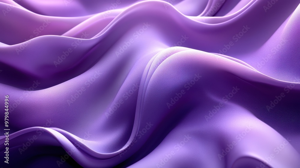 Obraz premium Soft, muted purple background with smooth transitions, ideal for elegant and minimalist designs.