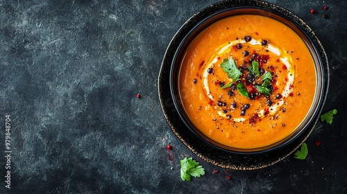 Wallpaper Mural Çorba (A Corba). The most popular Turkish dishes. Turkish soup, often made with lentils (mercimek çorbası) or yogurt (yayla çorbası) Torontodigital.ca