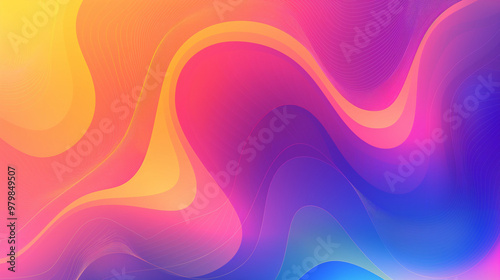Colorful mesh background