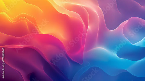Colorful mesh background