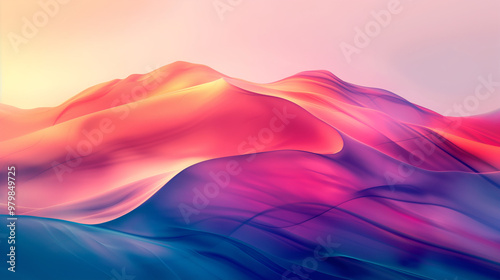Colorful mesh background