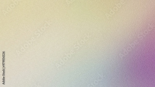 A soft lavender mint light yellow gradient backdrop for creative projects and visual designs, grainy gradient background texture. Colorful digital grain soft noise effect 