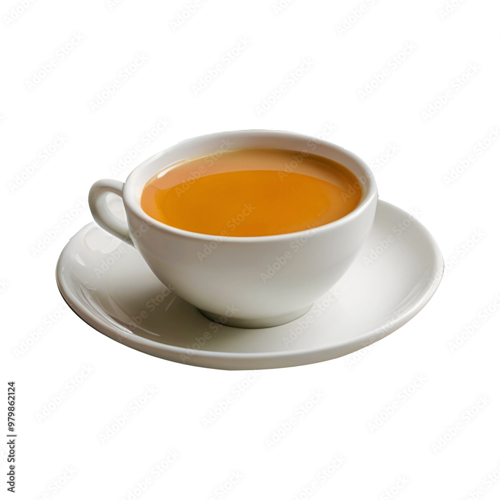 Cup of tea on transparent background Cup of tea on transparent background
