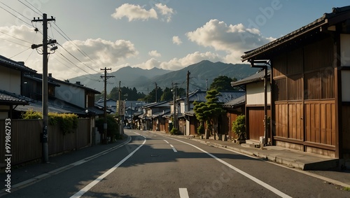 Streets of Gujo Hachiman, Gifu Prefecture.