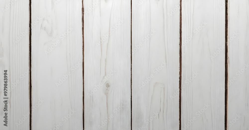 White painted wood planks background texture showing grain White painted wood planks background texture showing grain