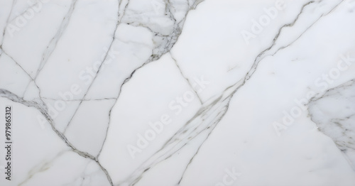 White marble texture background showing natural pattern